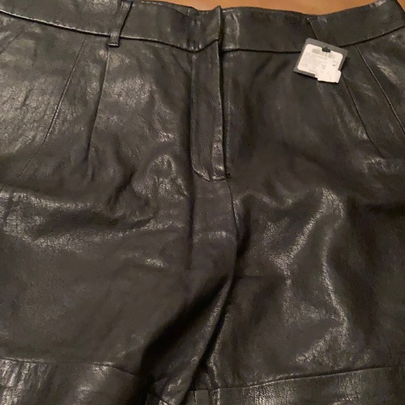Club Monaco Leather Rey Short - Picture 2 of 6